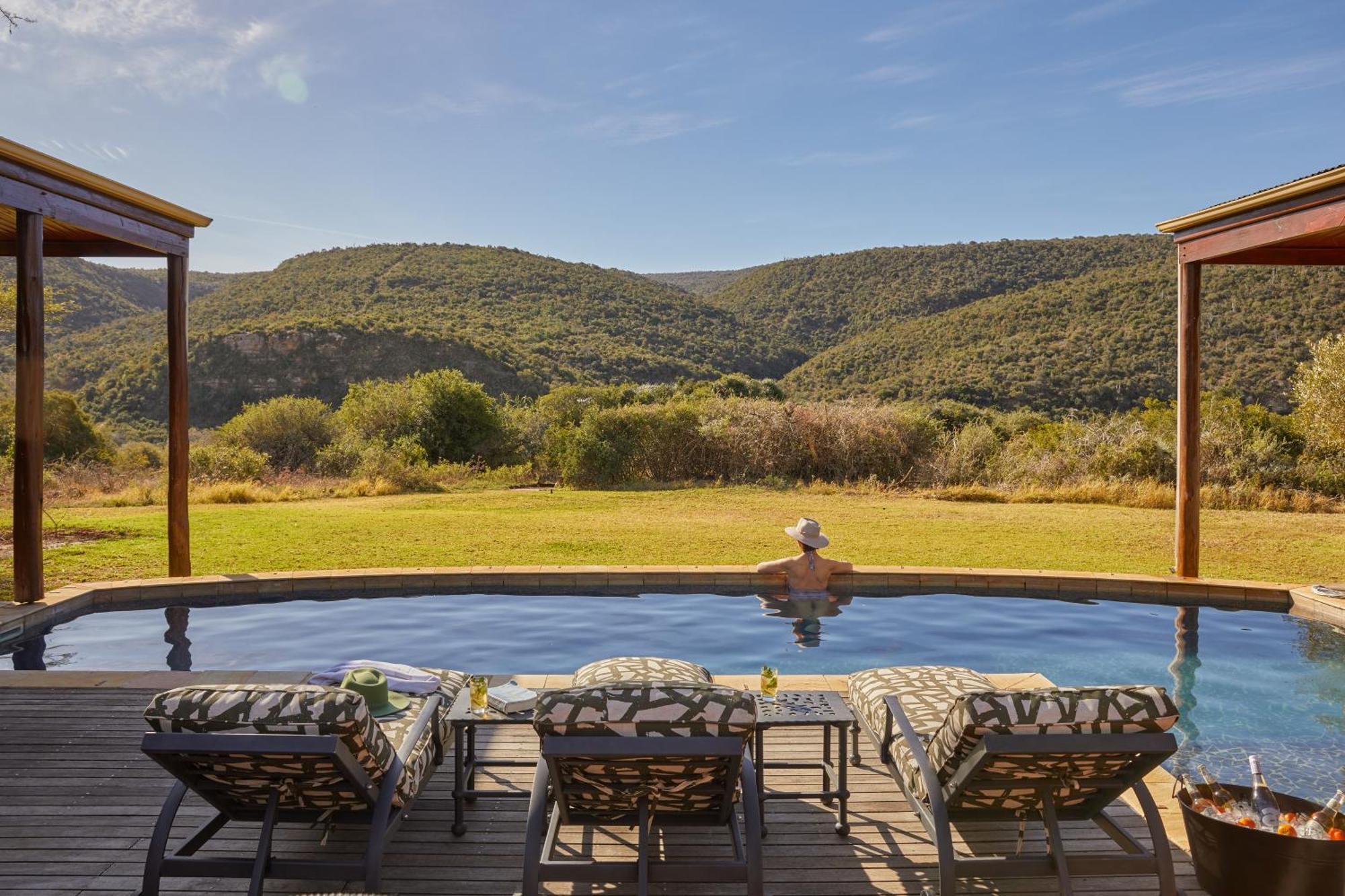 Kwandwe Private Game Reserve - Melton Manor Grahamstown Bagian luar foto
