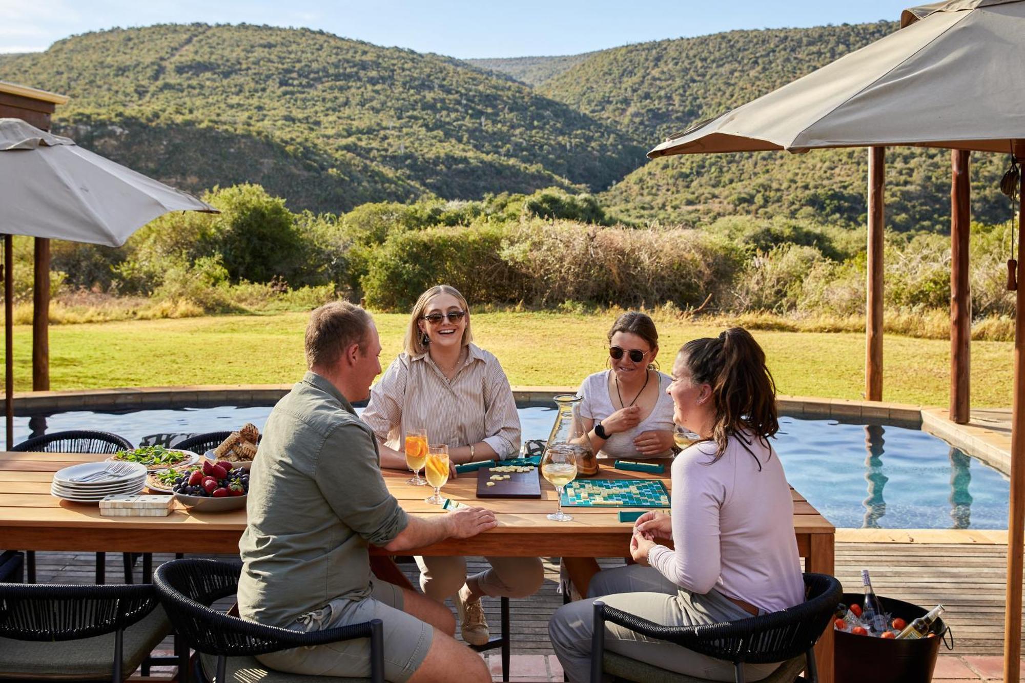 Kwandwe Private Game Reserve - Melton Manor Grahamstown Bagian luar foto